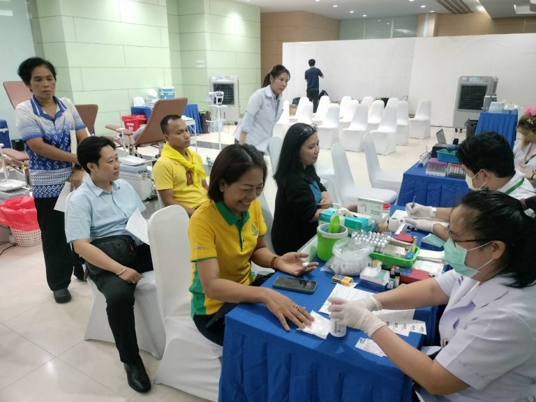 บริจาคโลหิต ณ โรงพยาบาลรามาธิบดี